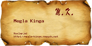 Megla Kinga névjegykártya